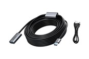 USB-kabel - Vision - USB extension cable - USB Type A to USB Type A - 10 m - TC 10MUSB3.0EXT+/BL