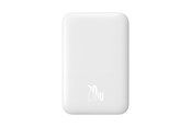 PowerBank - Baseus Airpow 6000mAh 20W Power Bank with Simple USB-C Cable (20V/3A) 30cm - White PowerBank - Vit - 6000 mAh - P10022807213-00