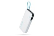 PowerBank - CUKTECH CUKP200NGLLG 55W with Built-in USB-C Cable PowerBank - Vit - 20000 mAh - CUKP200NGLLG