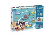 Pusselspel - Jumbo Goula Puzzle XXL Pirates 48 pcs. Golv - 1110700209
