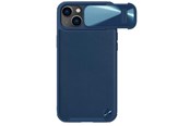 Mobile - Covers & Cases - Nillkin CamShield Leather S Case iPhone 14 Plus Case Cover with Camera Cover Blue - 6902048249721