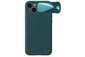 Mobile - Covers & Cases - Nillkin CamShield Leather S Case iPhone 14 Plus Case Cover with Camera Cover Green - 6902048249738