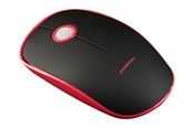Mus - MODECOM MC-WRM113 - Mouse - Optic - 3 knappar - Röd - M-MC-WRM113-150