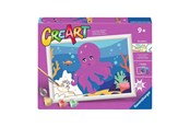 Kreativa spel - Ravensburger CreArt Paint by Numbers - Octopus (Neon) - 120232575