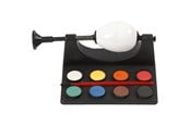 Kreativa spel - Creativ Company Egg Paint Mill with Paint and Brush - Black - 13134