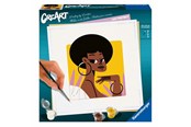 Kreativa spel - Ravensburger CreArt Paint by Numbers - Female Portrait - 236695