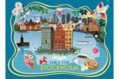 Pusselspel - Ravensburger Old Town Stockholm (500) - 12002021