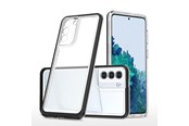 Mobile - Covers & Cases - Hurtel Clear 3in1 Case for Samsung Galaxy S23+ Silicone Cover with Frame Black - 5907769352416