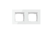 Smarta Hem - Avatto 2 Socket TS20 Light Switch Frame - White - TS20-Frame-W2
