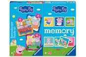 Brädspel - Ravensburger Peppa Pig Puzzle+memory® - Vendespil - 10625088
