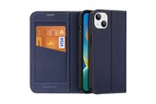 Mobile - Covers & Cases - Dux Ducis Skin X2 Case for iPhone 14 Plus Magnetic Flip Cover Blue - 6934913034514