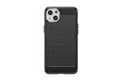 Mobile - Covers & Cases - Hurtel Flexible Carbon Pattern Case for iPhone 15 Plus Carbon Case - Black - 5907769356469