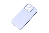 Mobile - Covers & Cases - Hurtel MagSafe Compatible Silicone Case for iPhone 15 Plus Silicone Case - Blue - 5907769356865