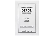 Hårvård - Depot No. 104 – Botanical Complex Hair Shampoo 10 ml - 8032274011033