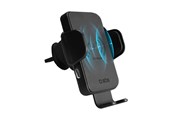 Mobile - Adapters & Chargers - SBS TESUPWIR15WAUT smartphone holder with wireless charger for air vent - black - TESUPWIR15WAUT