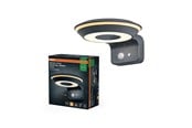 Lampor - Osram ENDURA Style Solar Glow Wall Sensor 420lm 3.6W/830 80mm dark grey - 4099854455674