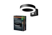 Lampor - Osram ENDURA Style Solar Single Circle Wall 600lm 6W/830 70mm black - 4099854455568