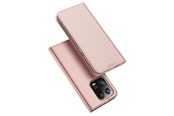 Mobile - Covers & Cases - Dux Ducis Skin Pro Case Xiaomi 13 Pro Flip Cover Card Wallet Stand Pink - 6934913031674
