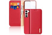 Mobile - Covers & Cases - Dux Ducis Hivo Samsung Galaxy S23+ Flip Case Wallet Stand RFID Lock Red - 6934913031773