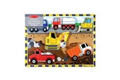Pusselspel - Melissa & Doug Wooden Chunky Puzzle Construction Trä - 3726/50296