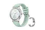 Pulsmätare & Stegräknare - Colmi L28 Smart Watch - Green Silver - L28 Silver-green