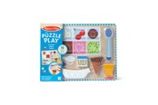 Pusselspel - Melissa & Doug Wooden Magnetic Puzzle Playset Ice Cream Trä - 6075153