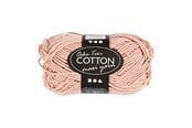 Kreativa spel - Creativ Company Cotton yarn Size 8/8 L: 80-85 M Beige - 50gr. - 461160