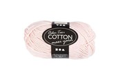 Kreativa spel - Creativ Company Cotton yarn Size 8/8 L: 80-85 M Dusty Rose - 50gr. - 461140