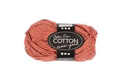 Kreativa spel - Creativ Company Cotton yarn Size 8/8 L: 80-85 M Terracotta - 50gr. - 461130