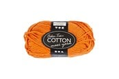 Kreativa spel - Creativ Company Cotton yarn Size 8/8 L: 80-85 M Orange - 50gr. - 461090
