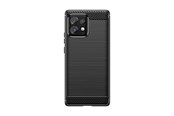 Mobile - Covers & Cases - Hurtel Carbon Case Silicone Case for Motorola Edge 40 Pro - Black - 5907769358661