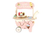 Träleksaker - Classic World Wooden Ice Cream Cart - 50636