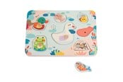 Pusselspel - Classic World Wooden Knob Puzzle Pool with Sound Trä - 40078