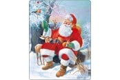 Pusselspel - Larsen Puzzles Santa with Animals (32) - LA-JUL7
