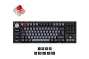 Tangentbord - Keychron Q3 Pro - Special Edition - keyboard - QMK/VIA custom mechanical fully assembled knob TKL - QWERTY - Nordic - carbon black Input Device - Tangentbord - Nordisk - Grå - Q3P-M1-BO