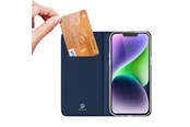 Mobile - Covers & Cases - Dux Ducis iPhone 15 Plus Flip Case and Wallet  Skin Pro - Blue - 6934913025390