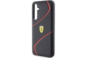 Mobile - Covers & Cases - Ferrari Twist Metal Logo Case for Samsung Galaxy S23 FE - Black - 3666339218577