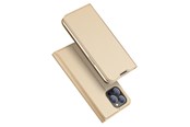 Mobile - Covers & Cases - Dux Ducis Skin Pro Holster Case Flip Cover iPhone 14 Pro Max Gold - 6934913035184