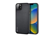 Mobile - Covers & Cases - Dux Ducis Fino Case Cover Covered With Nylon Material iPhone 14 Plus Black - 6934913036822