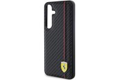 Mobile - Covers & Cases - Ferrari Carbon Printed Line Case for Samsung Galaxy S24 - Black - 3666339242442