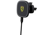 Mobile - Adapters & Chargers - Ferrari 2023 Collection MagSafe Inductive 15W Car Charger for Air Vent - Black - 3666339170318