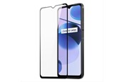 Mobiltelefontillbehör-Skyddsfilm - Dux Ducis 9D Tempered Glass durable 9H tempered glass for full screen with bezel Realme C35 black (case friendly) - 6934913039823