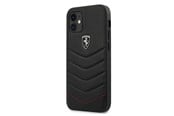 Mobile - Covers & Cases - Ferrari Off Track Quilted Case for iPhone 12 mini - Black - 3700740479476