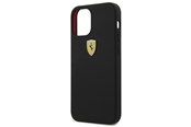Mobile - Covers & Cases - Ferrari On Track Silicone Case for iPhone 12 mini - Black - 3700740483466