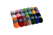 Kreativa spel - Colorations - Acrylic Yarn Set 4 mm - 14 Colors - 42FY54