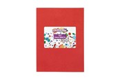 Kreativa spel - Colorations - Foam Sheets Red 10 pcs. - CHCLFMRE