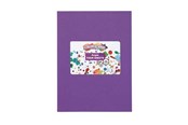 Kreativa spel - Colorations - Foam Sheets Purple 10 pcs. - CHCLFMPU