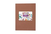 Kreativa spel - Colorations - Foam Sheets Brown 10 pcs. - CHCLFMBR