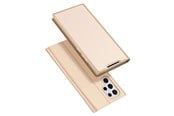 Mobile - Covers & Cases - Dux Ducis Skin Pro Holster Case Flip Cover Samsung Galaxy S22 Ultra Gold - 6934913044117