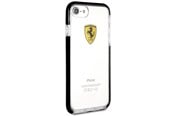 Mobile - Covers & Cases - Ferrari Shockproof Case for iPhone 7 / 8 / SE 2020 / SE 2022 - Transparent Black - 3700740388457